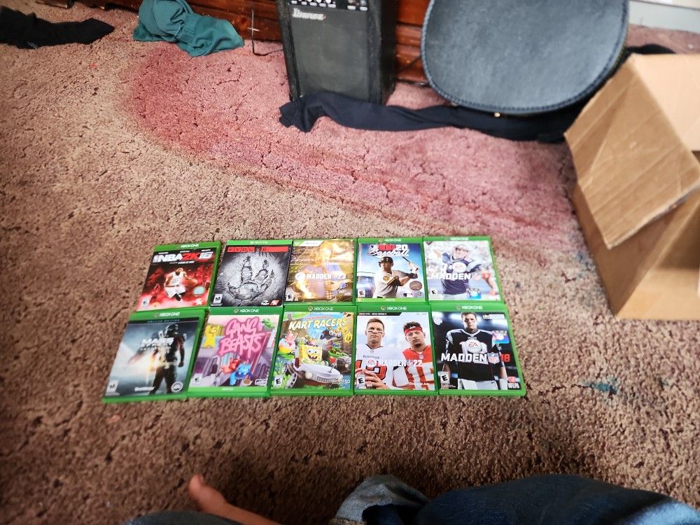 Xbox One game lot