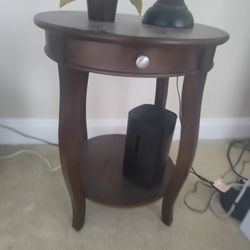2  Antique End Tables with  Draws