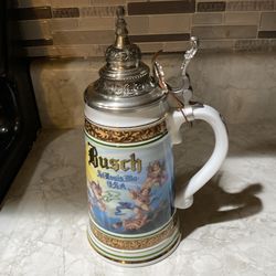 Busch Beer Stein. read description for details and location.