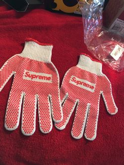 Supreme work gloves size L