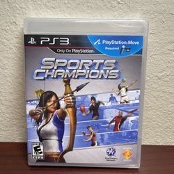 Sports Champions (Sony PlayStation 3, 2010) PS3 New Sealed