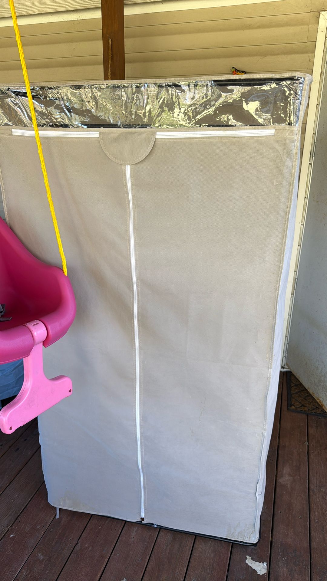 Indoor Clothes Closet