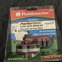 Fluidmaster 555CRP8 Universal PerforMAX 5 Minute Toilet Flush Valve Repair Kit 2 In. 