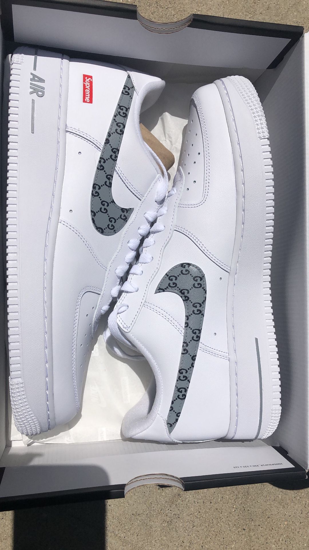 Custom Gucci Nike Air Forces(READ DESCRIPTION