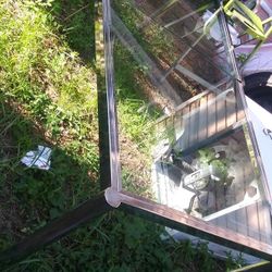 Glass Table And Chairs Set With 6 Or 8 Chairs