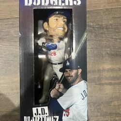 LA Dodgers J.D. Martinez Bobble Head NEW IN BOX