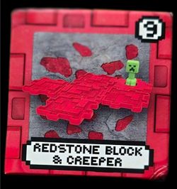 2025 McDonald’s Minecraft Movie Happy Meal Toy #9 Redstone Block & Creeper