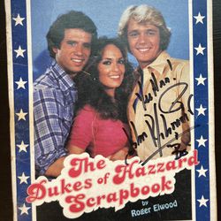 Autographed John Schneider Bo Duke Vintage Dukes Of Hazzard Book. This was hand signed by John for me at a car show in Virginia Beach. Shipping availa