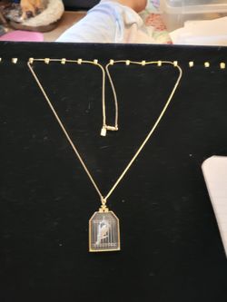 30" Parrot In A Cage Necklace By 1928 Jewlery Company