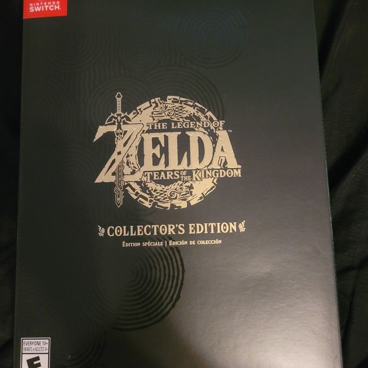 Legend Of Zelda Tears Of The Kingdom Collectors Ed.