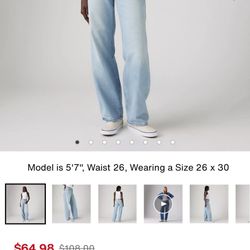 Lewis Size 27 Women Dad’s Jeans 