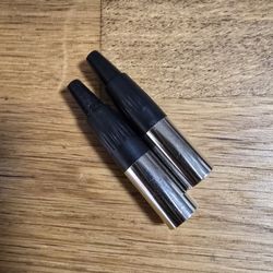 Mini XLR Male Connector, 3-pin,2pcs .for Bmpcc