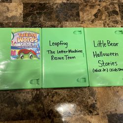 Extra leap Frog learning DVDs Plus bear Movie