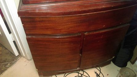 Antique china cabinet