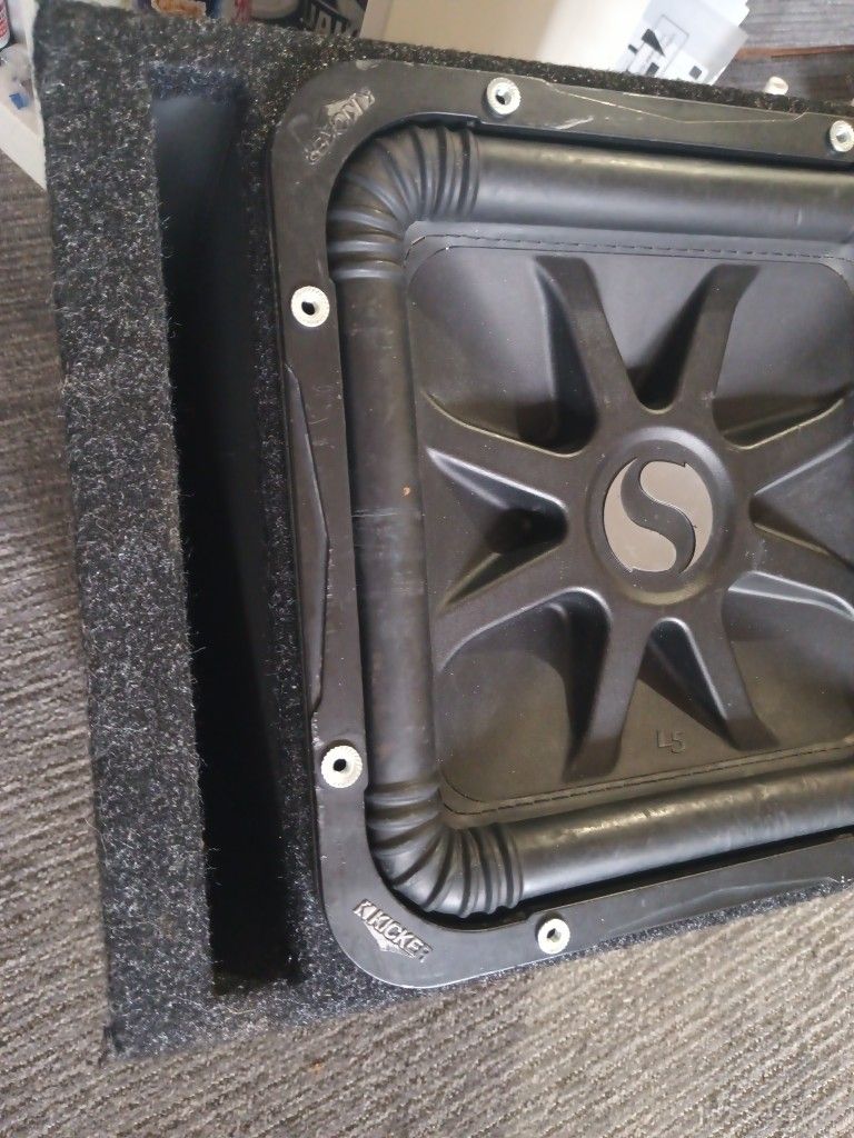 Kicker L5 S Series 12in Dual 4 Ohm Wired To 2 Ohm Square Series Sub