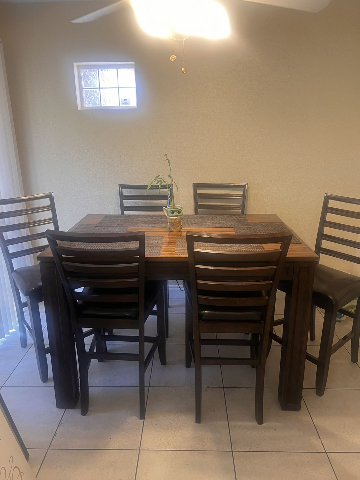 Dining Table With Six Chairs