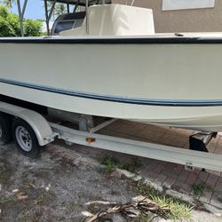 21ft Biddison Boat/ Trailer
