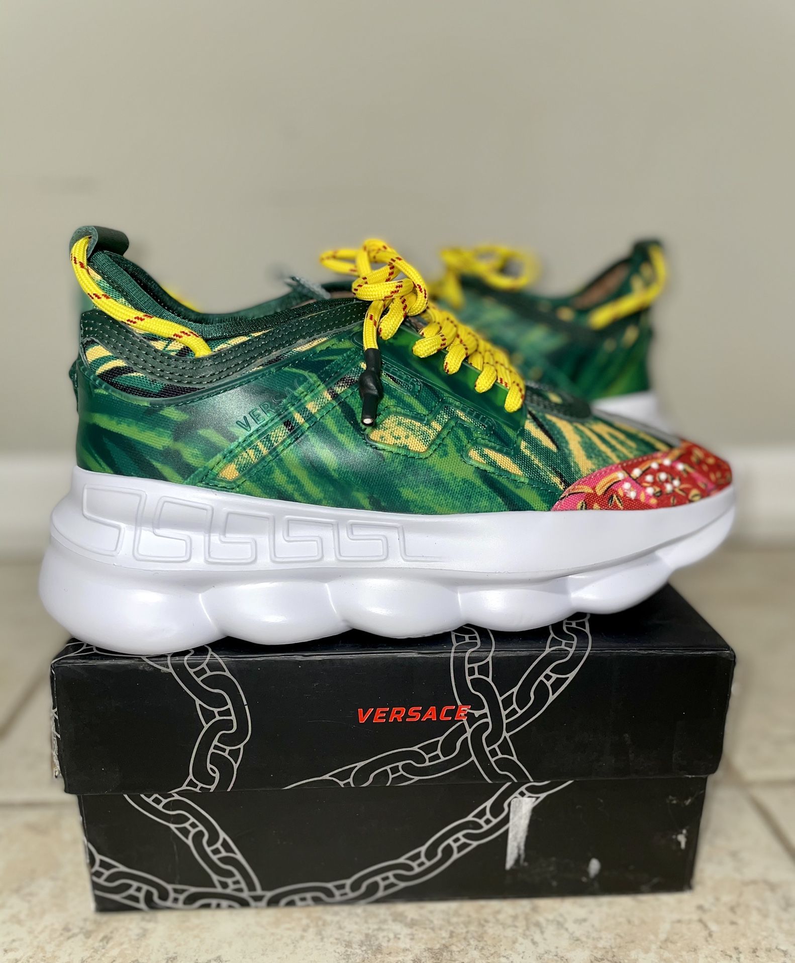 versace chain reaction green