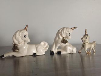 Classic Vintage Unicorn Family, Sophia-Ann of Ny,Ny.