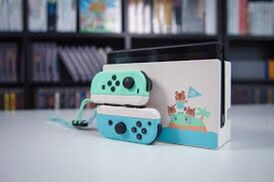 32GB NINTENDO SWITCH ANIMAL CROSSING NEW