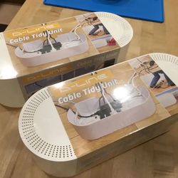 2 D-Line Cable Management Boxes