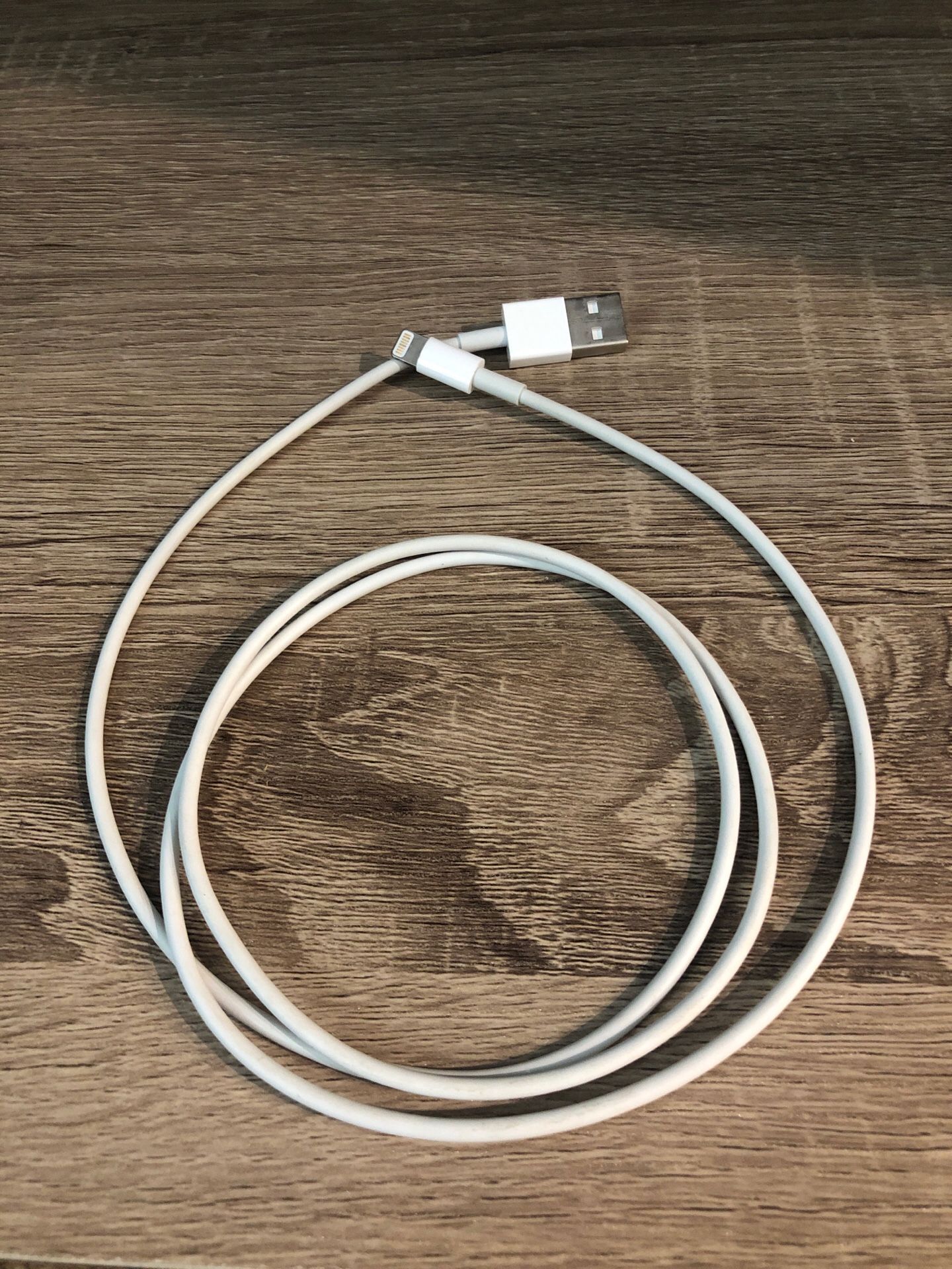 iPhone charging cable