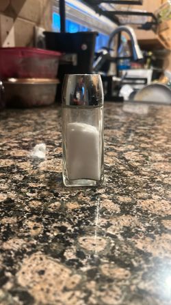 Salt shaker with including the salt