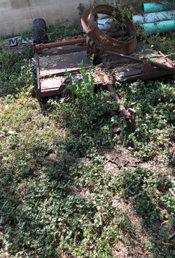 old farming equipment