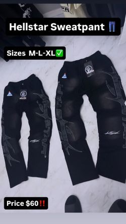 Hellstar sweatpants NFC Working‼️
