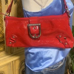 Red Shoulder Purse