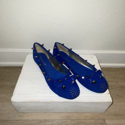 Brand New Edgy Blue Shoes Women 7 