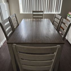Farmhouse Style Dining Room Table Set