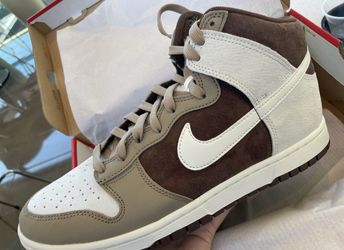 Nike Dunk High Light Chocolate