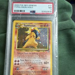 Typhlosion Neo Genesis Psa7