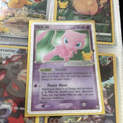 Pokemon card Mew ex