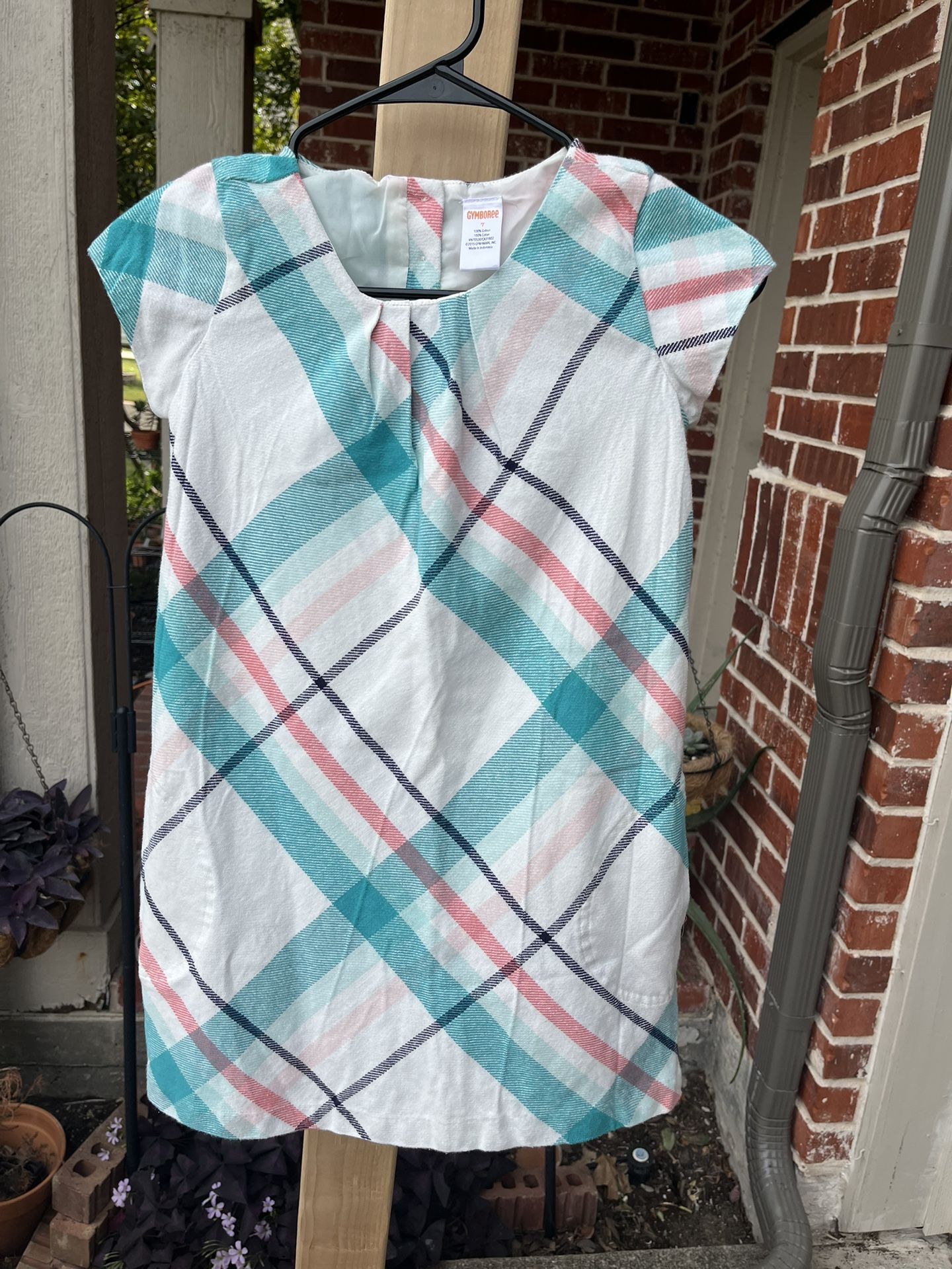 Gymboree Flannel Dress Size 7