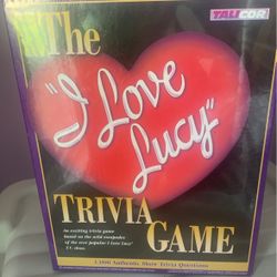 I Love Lucy Trivia Game