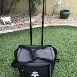 Rolling Cooler With Adjustable Pull Handle