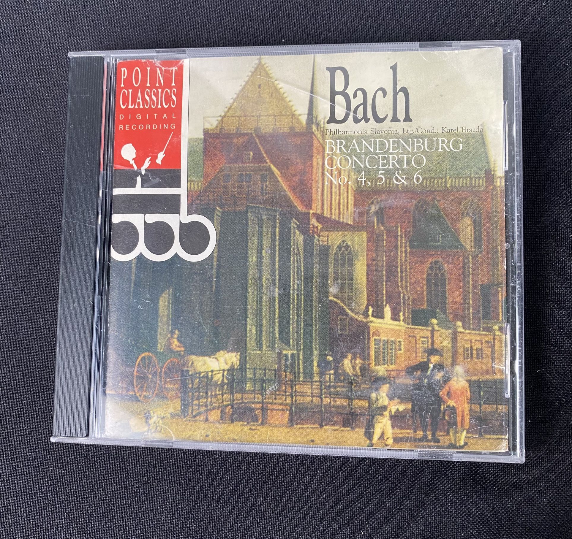 Bach Brandenburg Concertos Nos. 4-6 CD 9 Tracks 1997 Point Classics (contact info removed) (Rare Classical CD!)