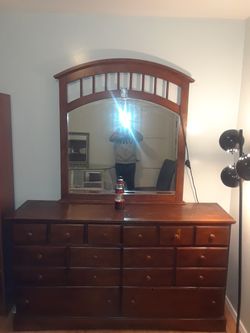 Dresser Mirror Drawers 
