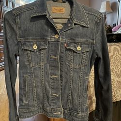 Levi Trucker Style Blue Jean Jacket