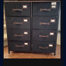 31.5”(W)X11.5”(D)X32”(H) Light Weight Canvas Storage Closet 