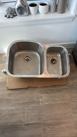 Stainless steel 60/40 Sink