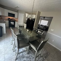 Dining Room Table Set With 6 Chairs 