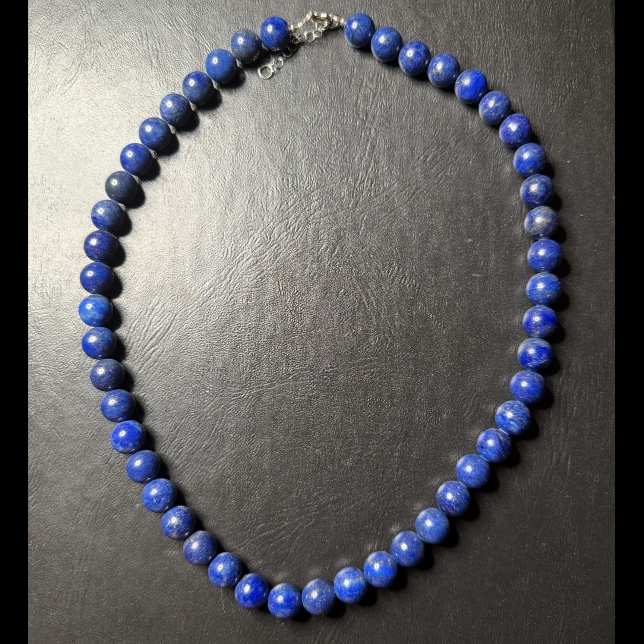 Natural Lapis Lazuli Beaded Necklace