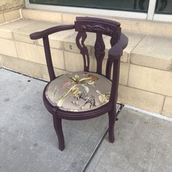 Eclectic Antique Vanity Chair