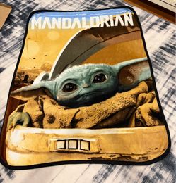 Northwest Star Wars Micro Raschel Throw Blanket, 46" x 60", Child Arrived