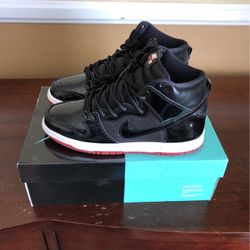 Nike Sb Dunk High Jordan 11 Bred