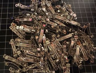 Blank Hair Clips