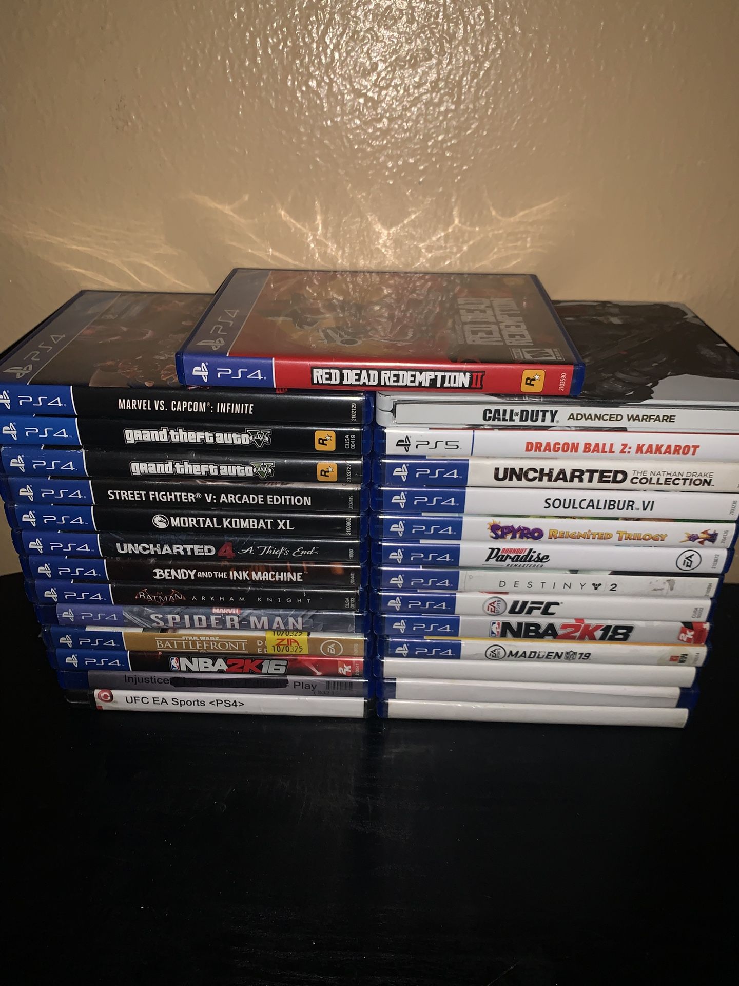 PlayStation 4 Video Game Collection PS4 For Sale (Read The Description) Popular Titles